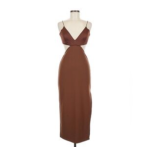 Abercrombie & Fitch Brown Backless Dress